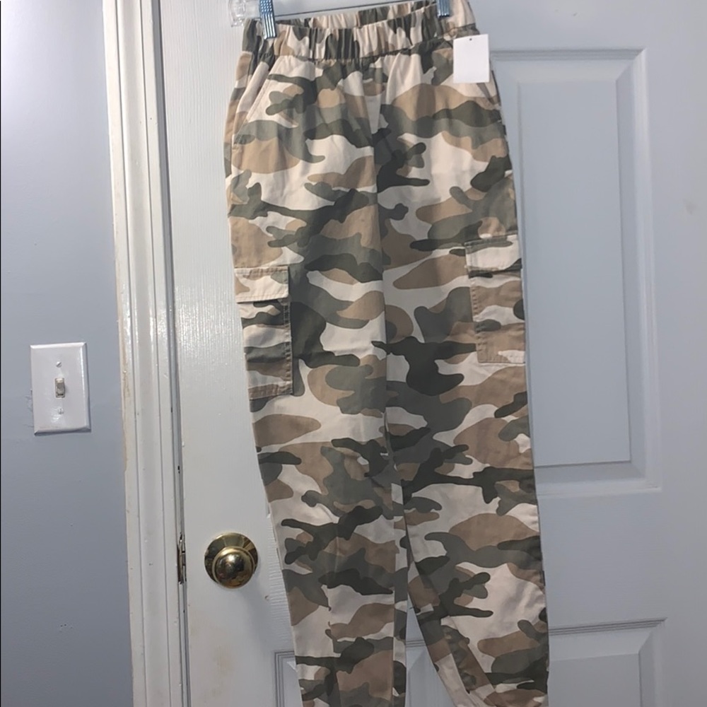 Camo joggers